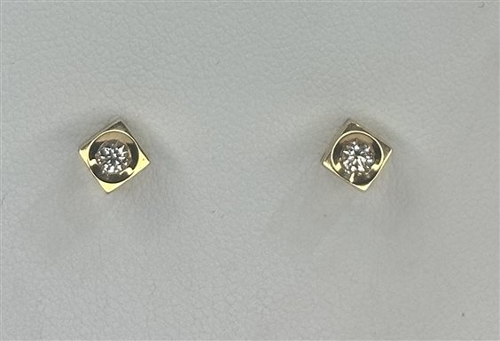 Orecchini Promesse Donna in Oro bianco Diamante 2 Ct OPPW008G - OPPW008G